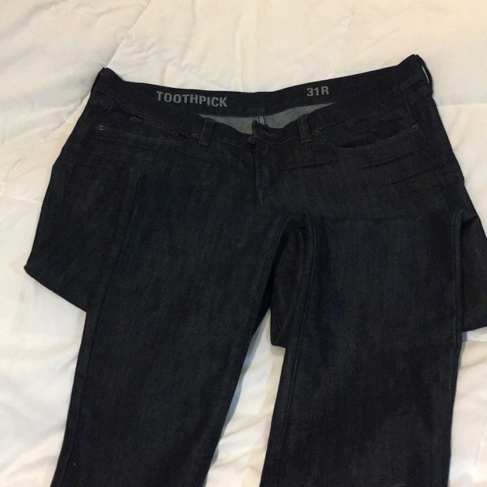 J. Crew Toothpick cut jeans